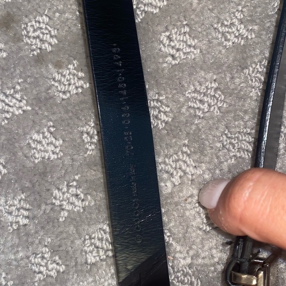 Thin black vintage Gucci belt - Picture 6 of 6